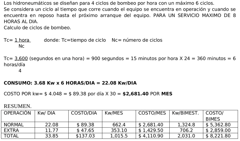 calculo consumo electrico